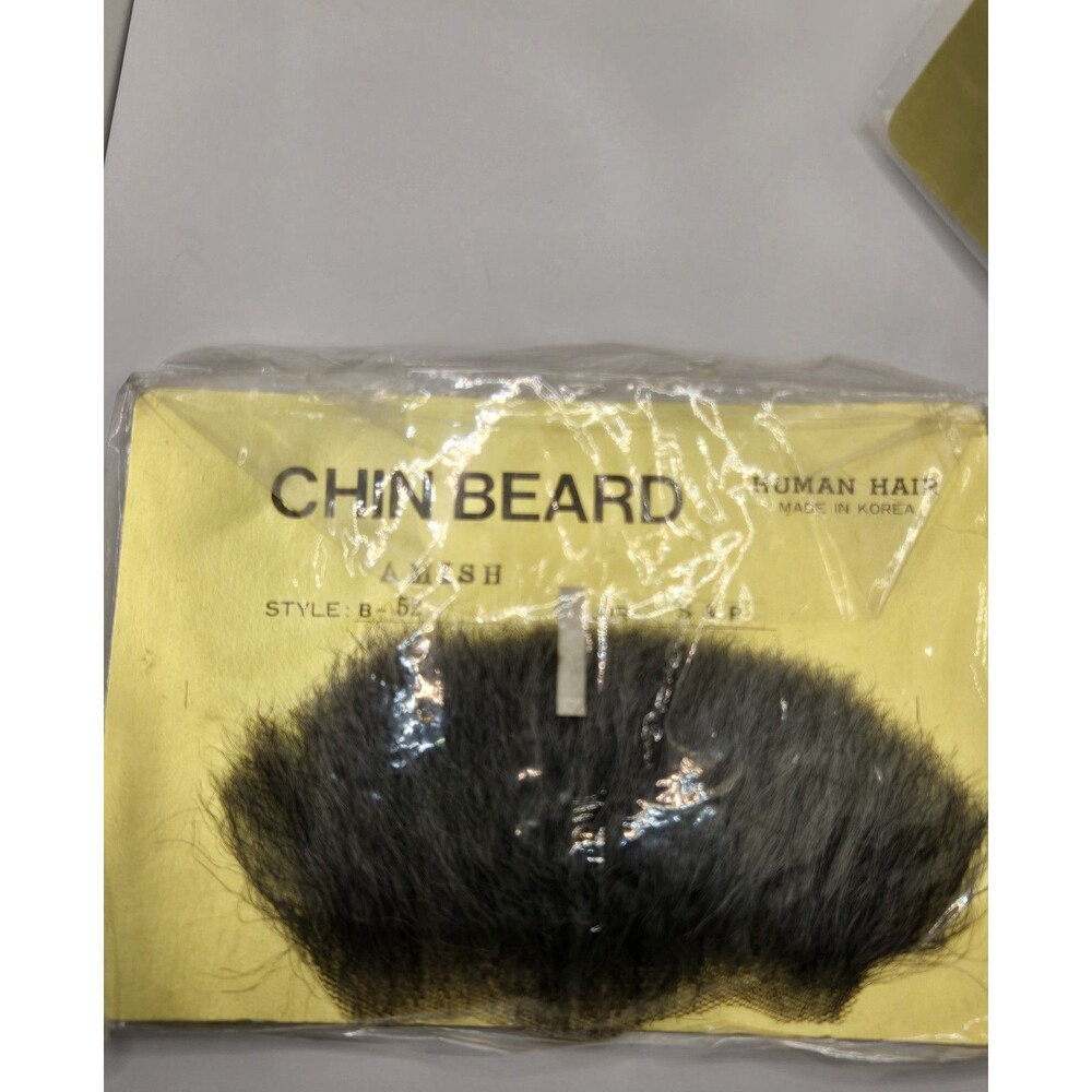 Rubie's Beard, Moustache and Side Burns Set, Salt & Pepper
